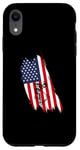 iPhone XR Best American Flag Stunt Scooter Designs Men Women Riders Case