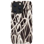 agood company iPhone 13 Pro Skal Växtbaserat Graffiti Heart Black White