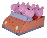 Simba tlg. Familienset im Auto Peppa Pig 4 pièces. Kit familial dans la voiture, 109261006