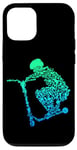 Coque pour iPhone 12/12 Pro Scooter Stunt Gift for Boys Kids Youth