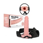 Gode réaliste portable faute déchirure vaginale anale faux câble souple