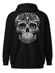 Dia De Los Muertos Zip Hoodie