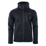 Elbrus Miesten Ifaro Polartech Soft Shell takki, Musta/fantomi UTIG1737_blackphantom