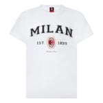 AC Milan T- Shirt College Collection, Blanc, M Mixte