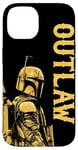 iPhone 14 Star Wars The Book of Boba Fett Outlaw Black Case