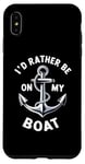 Coque pour iPhone XS Max I Don't Need Therapy Boat Cruise Yacht