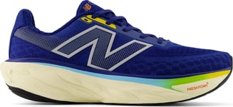 New Balance Men's Freshfoam X 1080v14 Inkwell with Silver Metallic and Ginger Lemon, 40