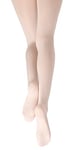 Capezio Collants Hold & Stretch pour femmes, collants polyvalents pour femmes, semi-opaques, collants de danse professionnels sans couture avec ceinture élastiquée pour l'entraînement et la performance — Light Suntan, XL (très large)