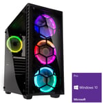 Mega Fast AMD Dual Core Radeon HD 16GB 1TB Home Gaming PC Computer Windows 10 OB