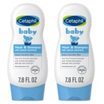 Cetaphil Baby Shampoo and Body Wash with Organic Calendula 221g 2 Pack