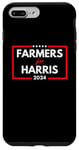 Coque pour iPhone 7 Plus/8 Plus Farmers for Harris 2024 Vote pour l'élection présidentielle Kamala