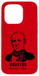 Coque pour iPhone 15 Pro Président général Sam Houston République Texas Revolution USA