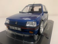 Norev Peugeot 205 GTI 1.9L 1992 Bleue Miami 1/18 184844 1123 20 21 32