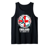 England Player Sports Vintage Men Boys England 2024 Tank Top