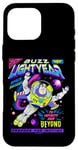 Coque pour iPhone 16 Pro Max Disney Pixar Toy Story Buzz Lightyear Colorful Comic Logo