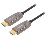 Cable HDCP 2.2.HDMI 2.1.optique UHD 8K 15m - Noir