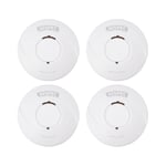 Hispec Wireless Interlink 2 x Smoke and 2 x Heat Alarms Lithium Battery