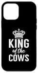 Coque pour iPhone 12 mini Le roi des vaches amateur de vache