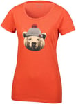 Columbia Unbearable Tee T-Shirt, Femmes XS Orange (Hot Pepper)