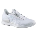 HEAD Sprint Pro 3.5 Femmes Chaussure de Tennis Women's, Blanc/Arc-en-Ciel, 36.5