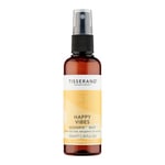 Tisserand Aromatherapy - Happy Vibes - MoodFix Mist - 100% Pure Essential Oil - Lemon Tea Tree, Bergamot, and Nutmeg - Calming Aromatherapy - 100ml