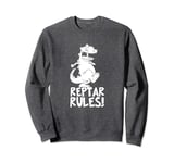 Rugrats Reptar Rules Dinosaur Stomp Sweatshirt