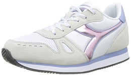 Diadora Femme Simple Run WN Chaussures de Gymnastique, 20006 Blanc, 35.5 EU