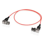 SHAPE skinny 90-degree BNC cable 24 inches red