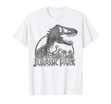 Jurassic Park Classic T-Rex Skeleton Logo T-Shirt