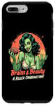 iPhone 7 Plus/8 Plus Pinup Sexy Brains & Beauty A Killer Combination Case