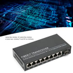 New Gigabit Switch 1 Fiber 8 Port Ethernet Single Mode Dual Fiber Adaptive Gigab