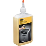 Fellowes Electronics Oil Shredder Bottle with Extended Nozzle, Light Amber, Single, 355 ml