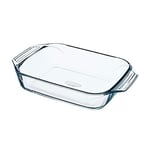 Pyrex - Irresistible - Plat à Four Rectangulaire en Verre, 27 x 17 cm