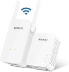 Tenda PH5 Wi-Fi Powerline Adapter Kit, AV1000, Gigabit Ports, 300m Range