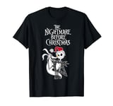 Disney The Nightmare Before Christmas Skellington and Zero T-Shirt