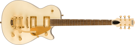 Gretsch Electromatic Pristine LTD Jet Single-Cut with Bigsby Laurel Fingerboard, White Gold