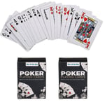 Mini Spelkort Poker Patiens Spel 2-Pack