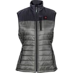 HEAT Puff Vest - Dunfri värmeväst dam - Multicolor L