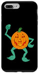 Coque pour iPhone 7 Plus/8 Plus Orange Happy Jack O'Lantern