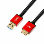 Premium Usb 3.0 Micro B Cable Lead For Wd My Passport External Hard Drive Hdd Pc