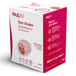 NUPO Diet Shake Strawberry – Premium diet shakes for weight management I Clinically proved meal replacement shake for weight control I 12 Servings I Very Low-Calorie Diet, GMO Free