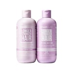 HAIR BURST Wavy & Curly Hair Shampoo and Conditioner Set - Sulfate, SLS, Paraben Free, CGM Approved - Nourishing Amino Acids, Almond Extract & Cherry Oil - Curl Enhancing, Frizz Control & Moisturising