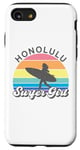 Coque pour iPhone SE (2020) / 7 / 8 Honolulu Surfer Girl Hawaii Hawaii Surf Beach Cute