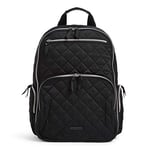 Vera Bradley Women's Performance Twill Commuter Backpack, Black, One Size