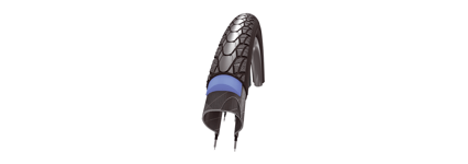 Schwalbe Marathon Plus Dekk Sort, 700 x 38C, 67 EPI, 960 gram