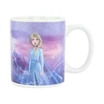 Paladone 2 Mug Chauffant sous Licence Officielle La Reine des Neiges Collectible | Boissons Chaudes sensibles Couleur et Design | Magic Color Change Tasse à café, thé, Multicolore, 300 ML