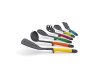 Joseph Joseph Elevate 6 piece Utensils set, Nylon heads heat resistant to 200 degrees, Multi-Colour