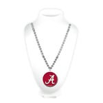 Rico Industries NCAA Alabama Crimson Tide Team Logo Mardi Gras Style Beads