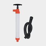 SEAFLO Handlänspump / manuell länspump Piston Hand Pump White Orange, 74 cm, 21 liter minut (0.35 slag) + 1 meter x Ø34 mm slang