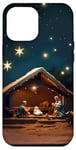 iPhone 12 Pro Max Christmas Nativity Mary, Joseph, and Baby Jesus Case